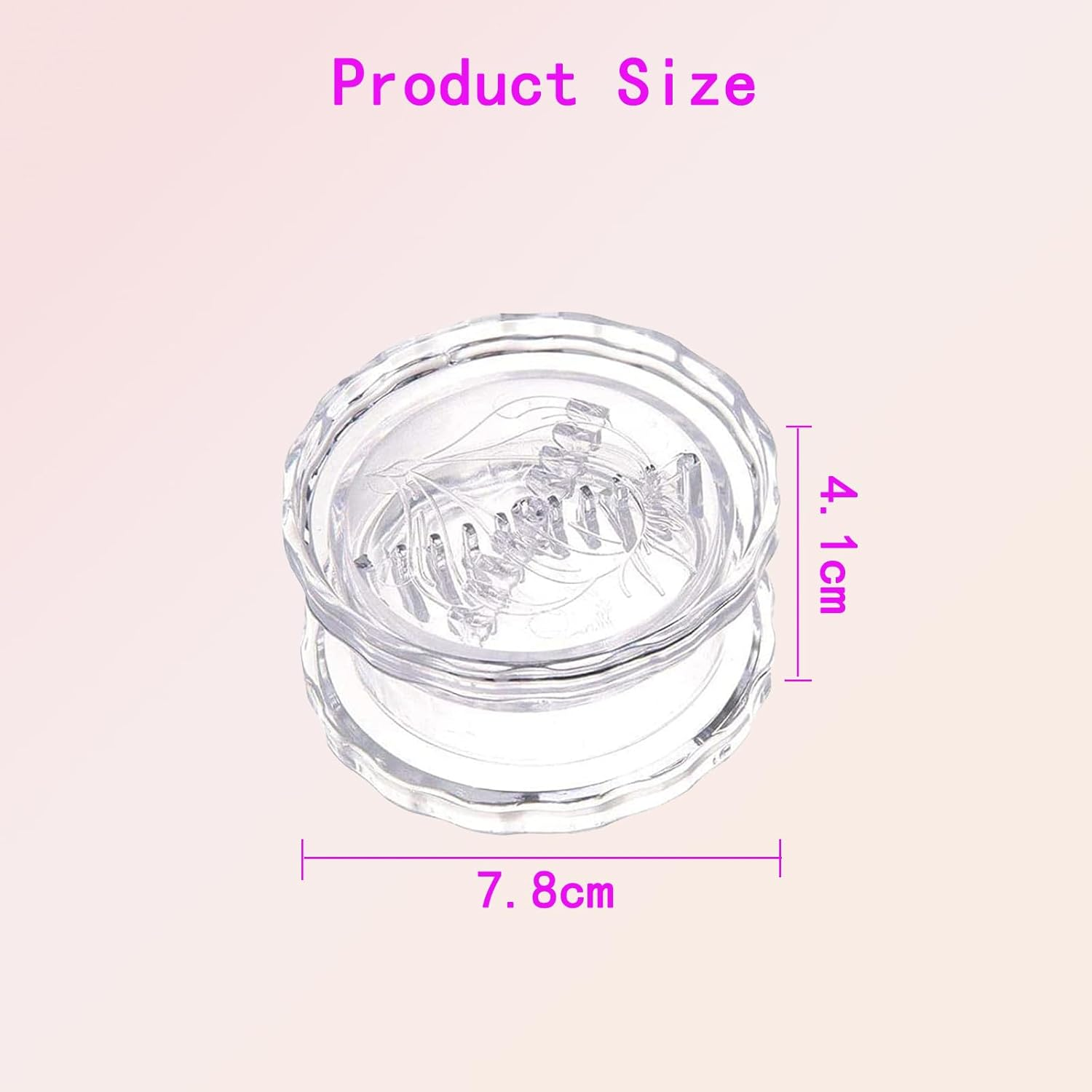 Manual Garlic Mincer Grinder Rocker Press - Transparent White | Kitchen Tool for Garlic, Ginger, Vanilla, Nuts | Easy Use and Clean | Ergonomic Design image number 4