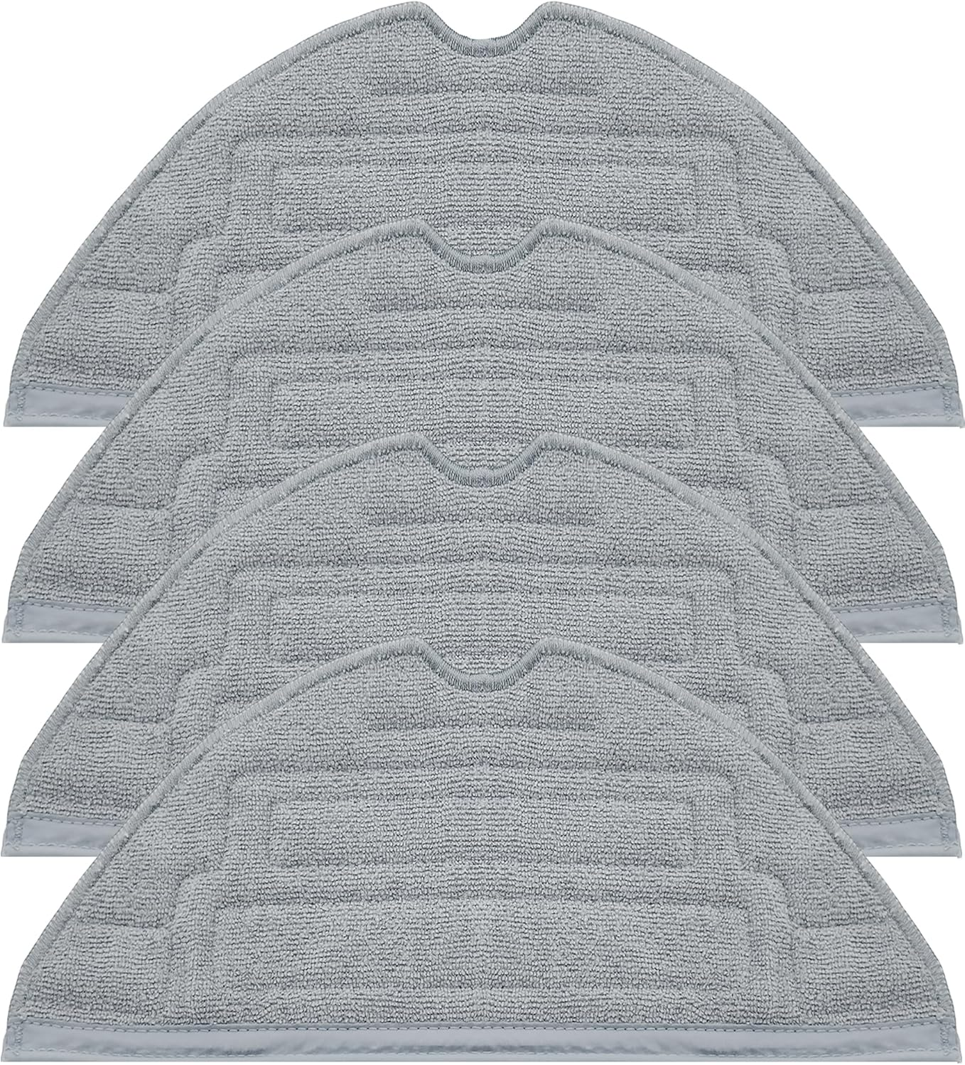 YBVABE Mop Pads 4PCS Compatible with Roborock S8 Pro Ultra, S8, S7 Maxv S7 Series Robot Vacuum Microfiber Mopping Pad Replacement Accessory image number 5