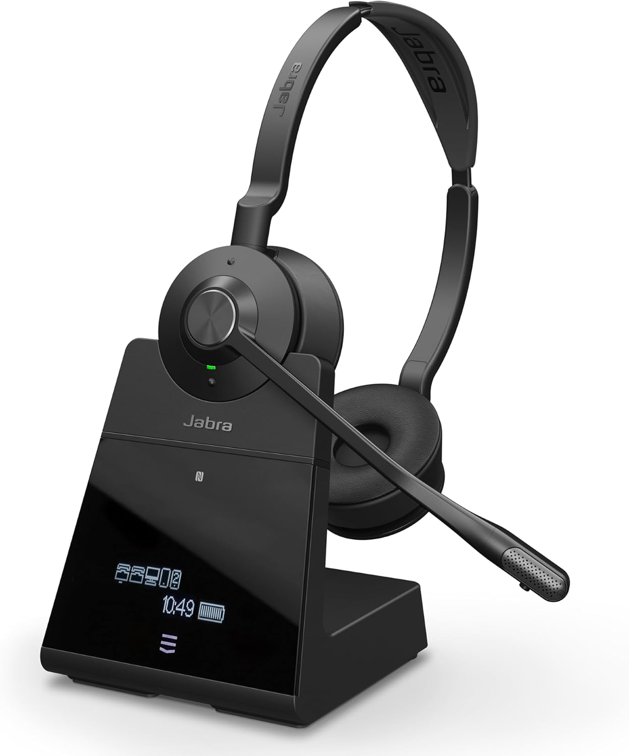 Jabra Engage 75 SE Wireless Stereo Headset - Advanced Noise Cancelling Mic - DECT Security Military Grade Encryp 150M Range + Bluetooth on Ear Headphones - Clearvoice Crystal Clear Calls 13Hr Battery image number 1