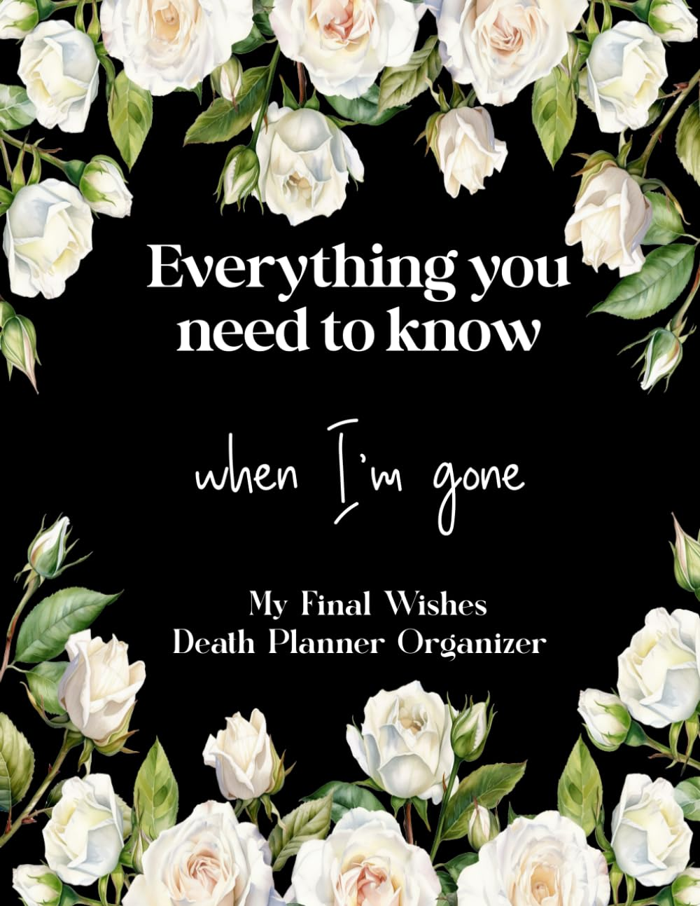 My Final Wishes - Everything You Need to Know When I'M Gone: Practical Death Organizer Containing My Last Wishes, Belongings, and Important ... Workbook | Oh Shit I'M Dead Now What Book