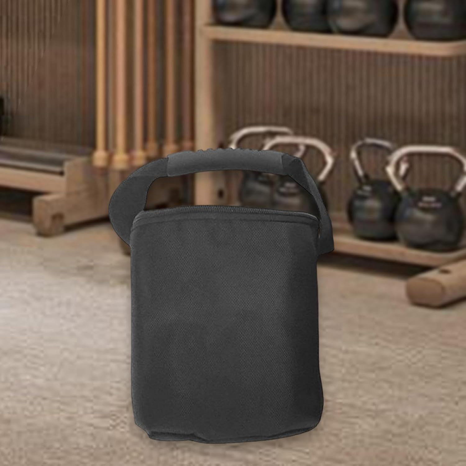 Kavandirjp Kettlebell Sandbag, Weightlifting Training Sandbag, Empty Wear-Resistant Filling Bag for Fitness, Bodybuilding image number 1