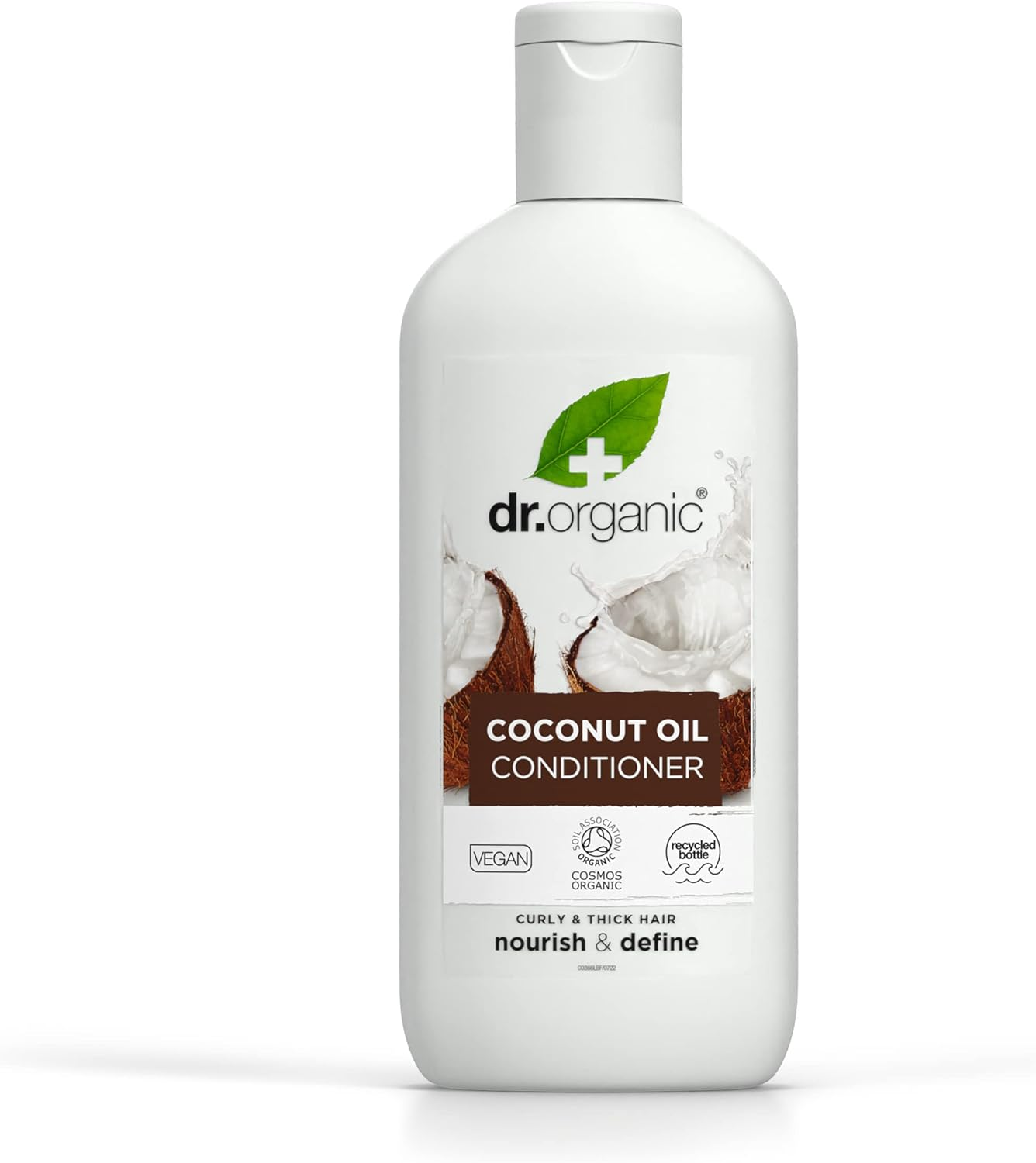 Dr Organic Coconut Oil Conditioner, Hydrating, Normal & Dry Hair, Mens, Womens, Natural, Vegan, Cruelty-Free, Paraben & Sls-Free, Organic, 265Ml, Packaging May Vary image number 3