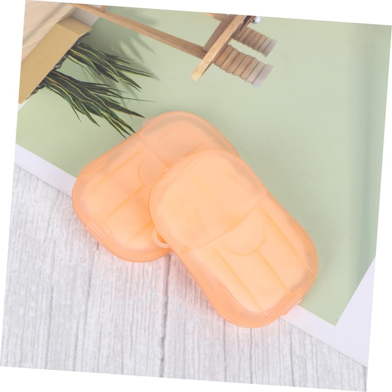 Sosoport 10 Pack Travel Soap Sheets Portable Hand Washing Soap Flakes Bath Face and Hand Wash Random Scent Ideal for Travel Camping Hiking image number 6