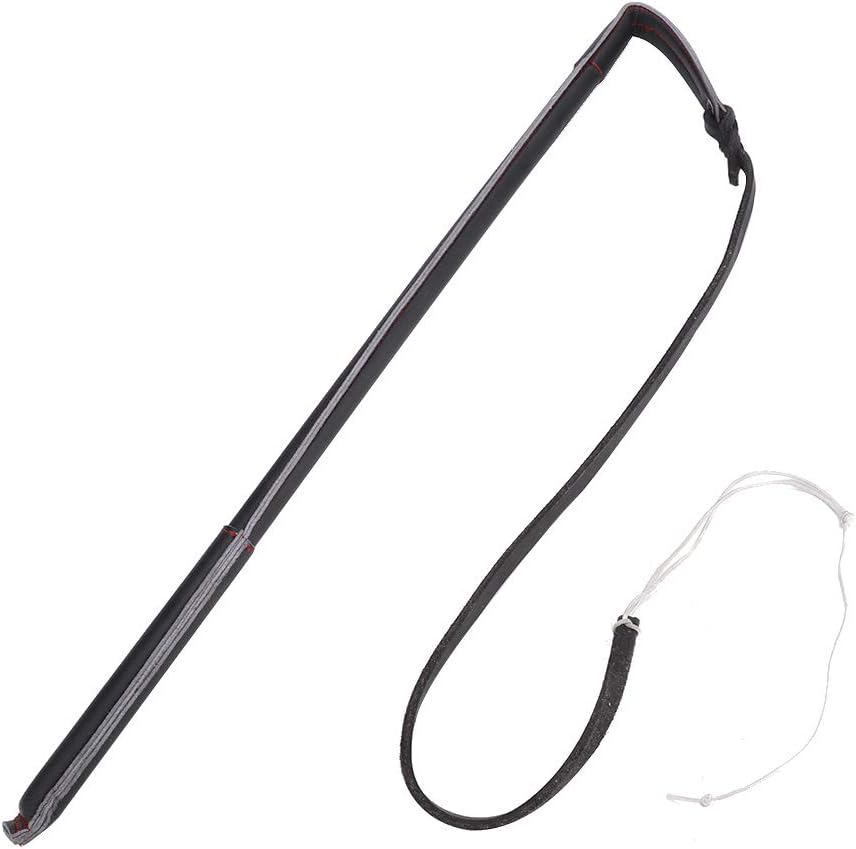 Artificial Cowhide Dog Stirring Whip Bat with Handle for Medium Large Dogs Training Accessory Suitable for Schutzhund, German Shepherd, and Others Dogs image number 1