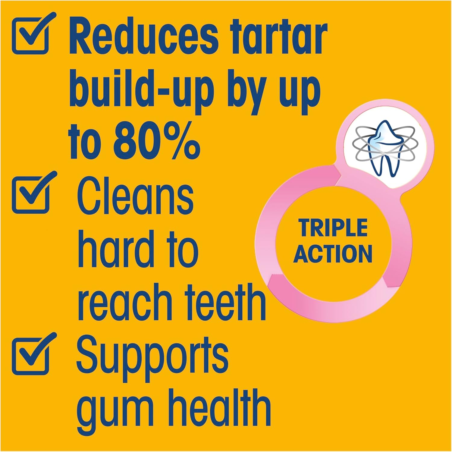 Pedigree Dentastix Medium Breeds Dental Dog Treats, 7 Sticks image number 2