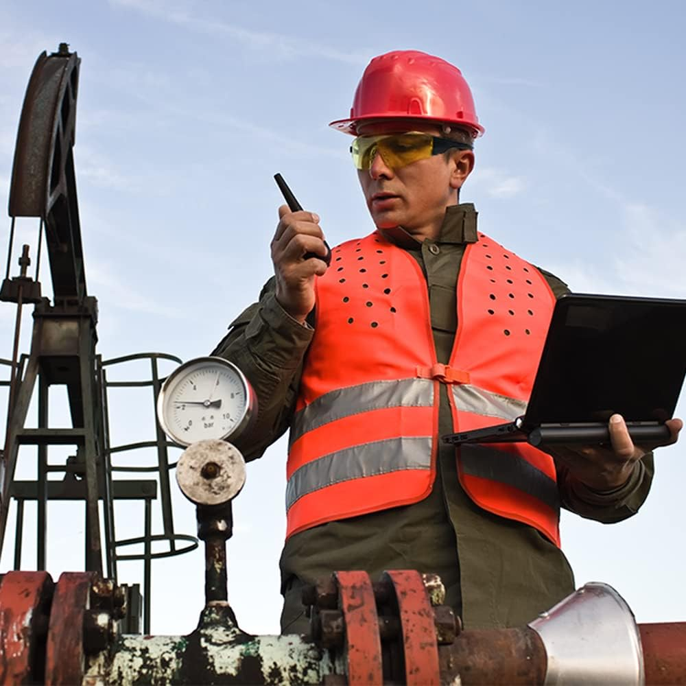 Safety Glasses, Anti-Fog and anti Scratch Reduction Coating, Reinforced Resistant and Protective Lens, Eye Protection Glasses Safety for Snug Fit (Yellow) image number 2