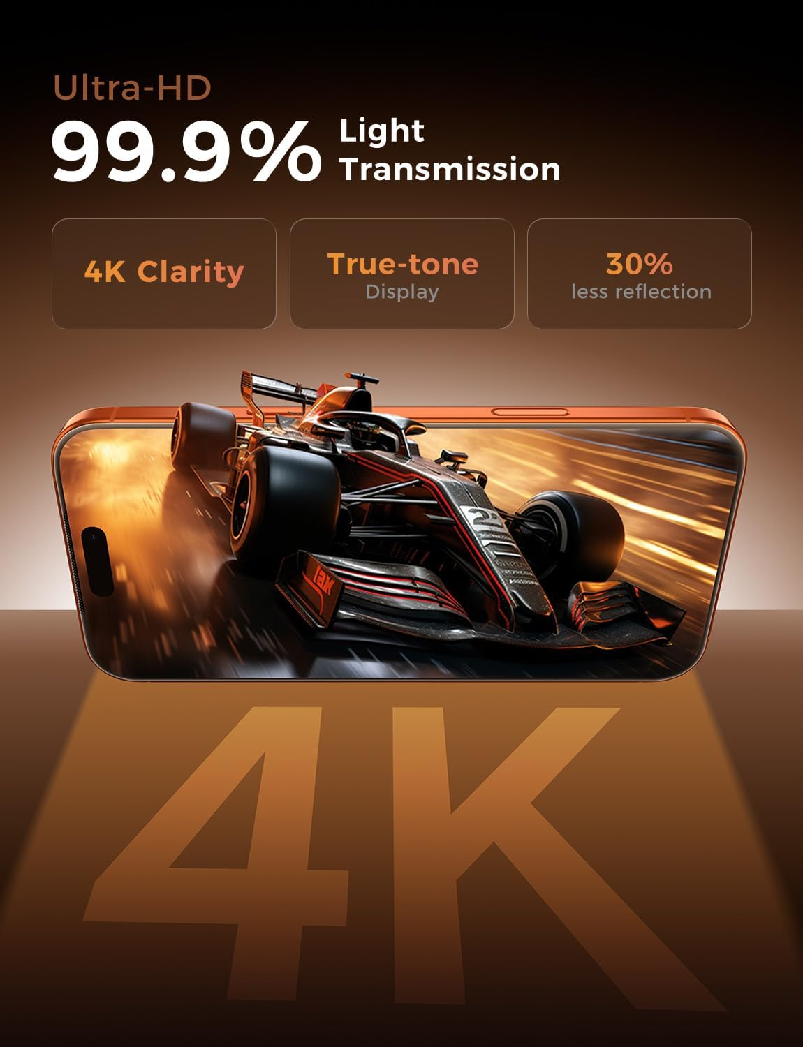 MAGIC JOHN 3Rd Gen Upgraded 2 Pack for Iphone 17 Pro Max Screen Protector 6.9 Inch, HD Clear, Shatterproof Tempered Film, Auto Dust-Elimination, Bubble Free, Easy Installation image number 5