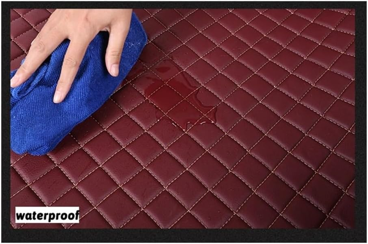 Car Mats Custom Car Floor Mats for N&Issan for Navara D22 D23 D40 1997-2010 2011 2012 2013 2014 2015 2016 Auto Carpets Foot Coche(Blue) - Beige image number 5