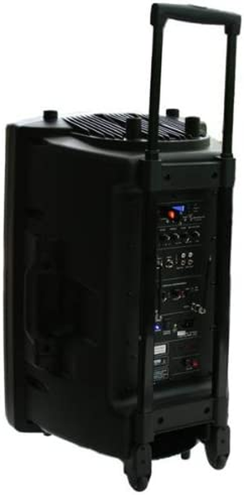 E-Lektron EL38-M Package 2 X 15 Inch 1800W Bluetooth 5.0 TWS Linkable Portable Speaker Set Laud Sound PA System with Stands image number 2