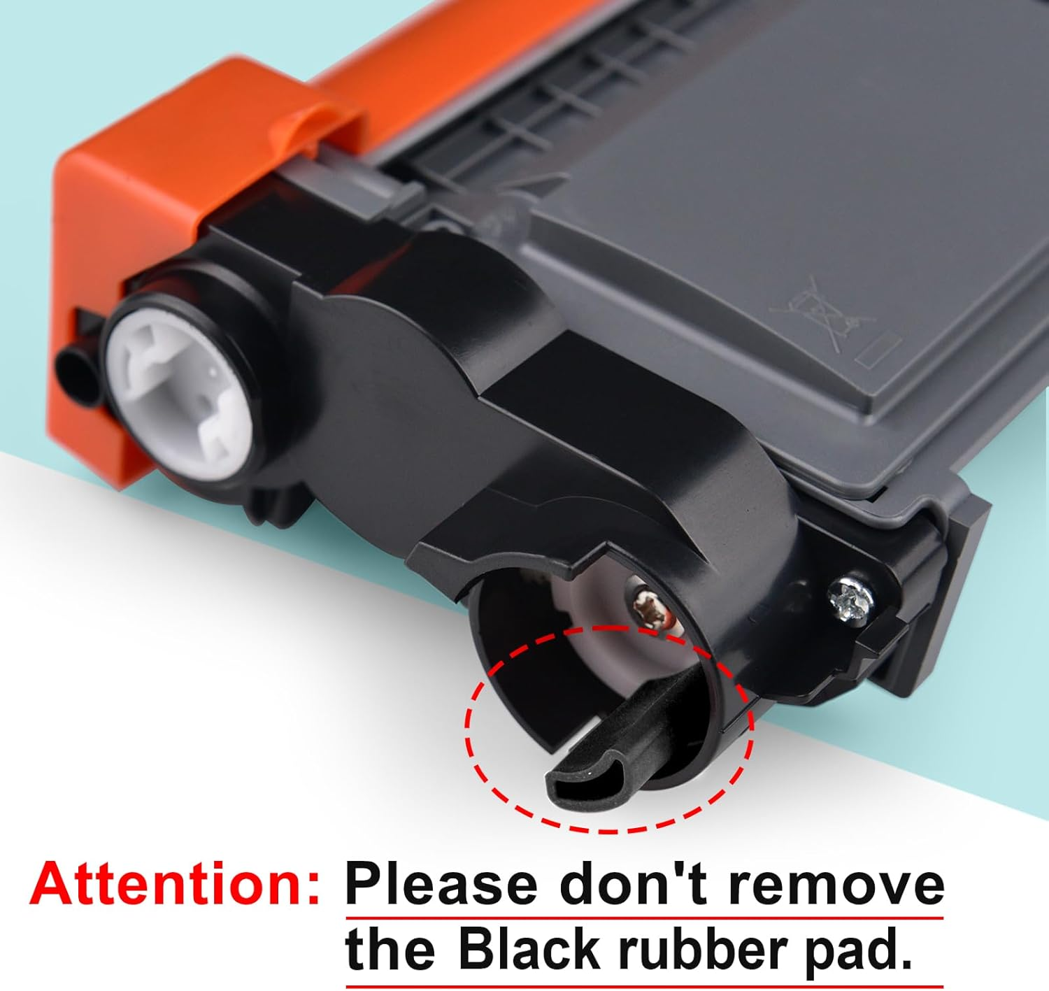 Greencycle 1 Pack TN660 TN-660 TN630 TN-630 Black Toner Cartridge Replacement Compatible for Mfc-L2700Dw Mfc-L2740Dw Dcp-L2540Dw HL-L2300D HL-L2380DW HL-L2320D DCP-L2540DW Laser Printer image number 3