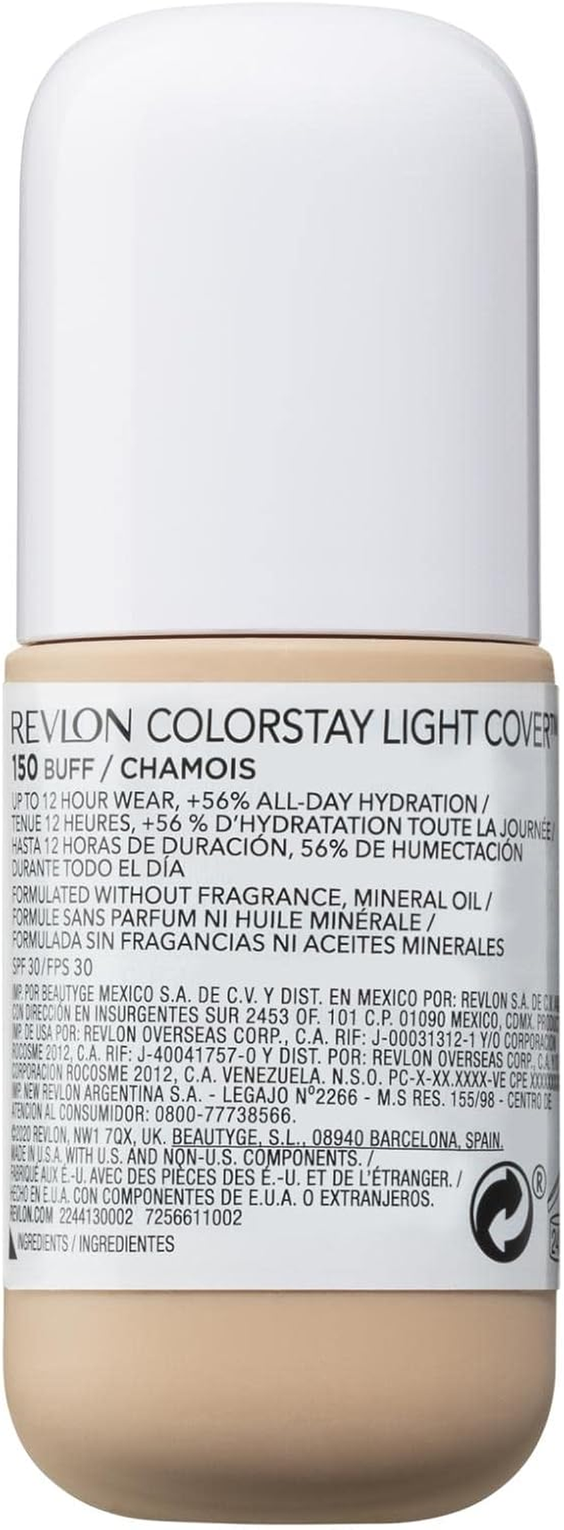 Revlon 12 Hour Light Cover Foundation, 30 G image number 3