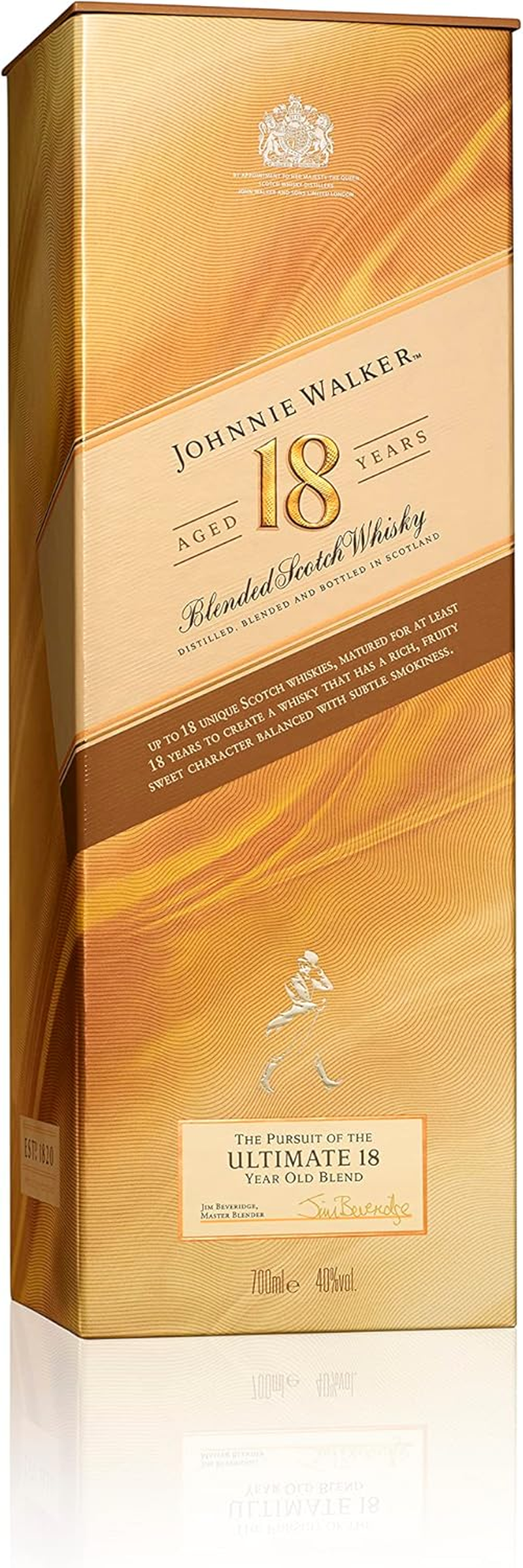 Johnnie Walker 18 YO Scotch Whisky 700Ml @ 40% Abv image number 3