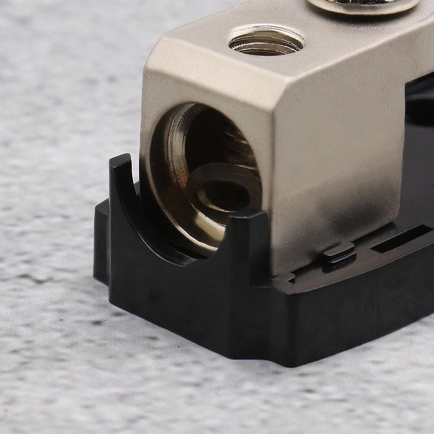 SING F LTD 2PCS Mini ANL Fuse Box Holder Fuse Base Block for Electronic Electrical Power Charging Car Audio RV Audio Modification 150A 32VDC image number 4