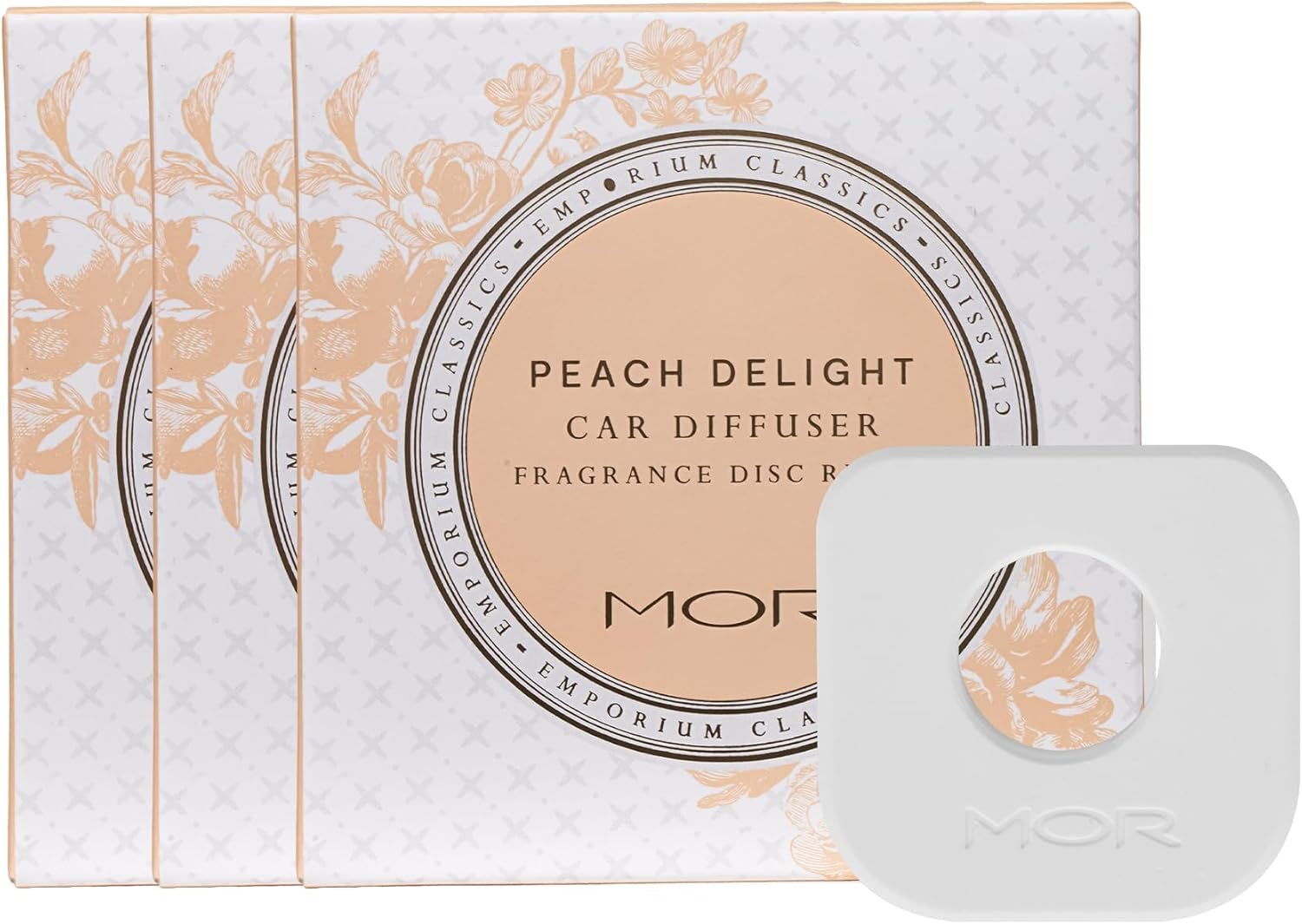 MOR Boutique Emporium Classics Blanc Primavera Fig Car Diffuser Refill 3PCS
