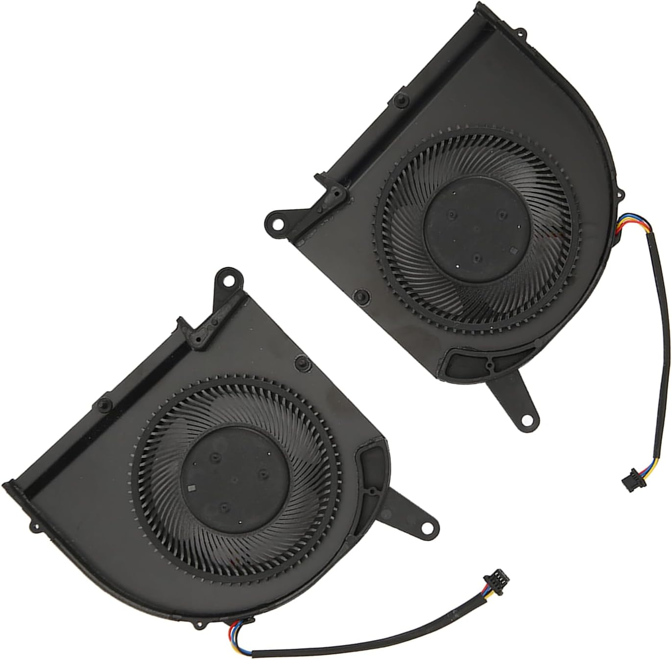 Replacement Laptop Internal Cooling Fan for Gigabyte for AERO 15 SA 17 HDR XA RP75XA RP77XA, 4Pin Power Connector (CPU and GPU Cooling Fan)