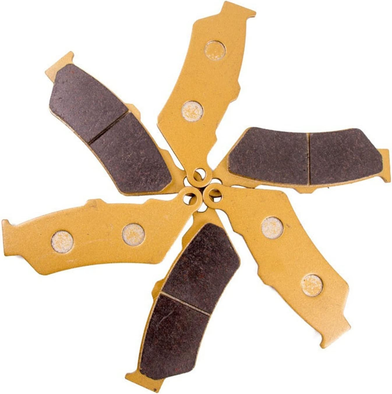 TURRA Motorbike Rear Brake Pads Compatible with R1200GS 2013-2018 R1250 R 1200 1250 GS R1200 R1200R R RS RT R1250GS 2019 2020 image number 1