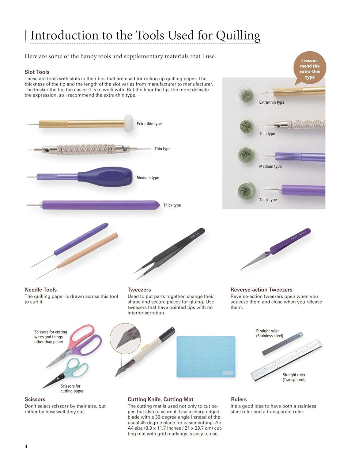 Paper Quilling for Beginners: a Complete All-In-One Guide to Creating Paper Flowers, Plants, Vegetables and Other Decorative Items! image number 4