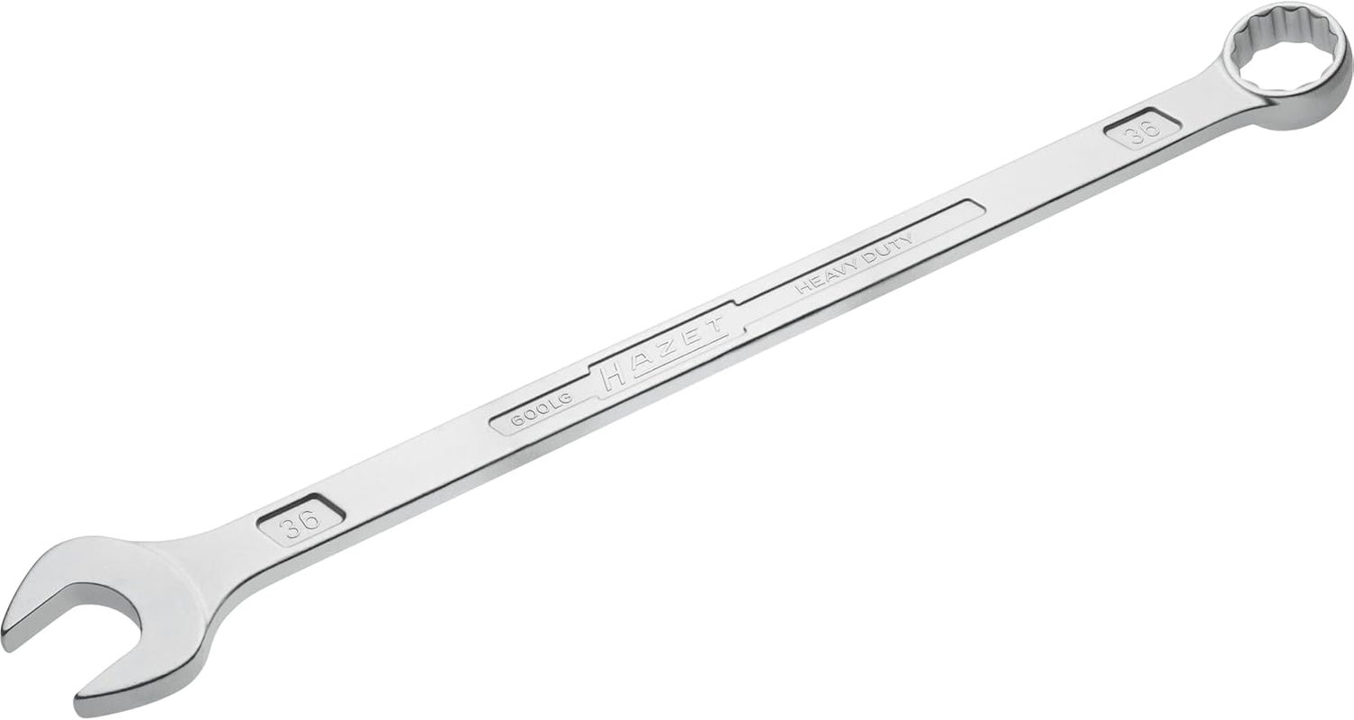 Hazet 600LG-12 Extra Long Combination Wrench, 12 Mm Size image number 2
