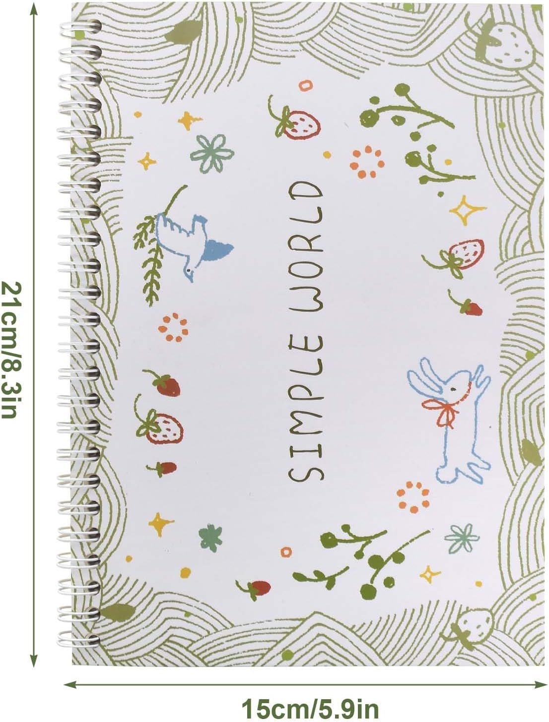 A5 Sticker Collection Album, Collection Books Album, Reusable for Books and Activities, Blank Sticker Book image number 5