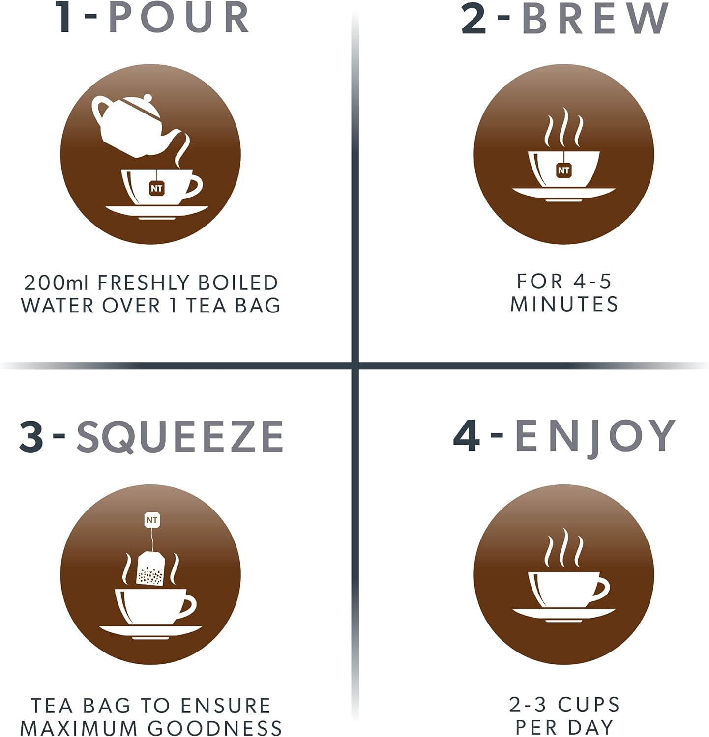 Nutra Tea - Liquorice & Cinnamon Tea | 40 Herbal Tea Bags - (2 Pack) image number 4