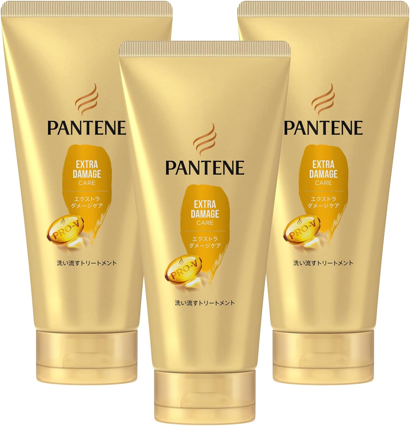 Pantene Extra Damage Repair Rinse Treatment Extra Large Size 10.6 Oz (300 G) X 3 Piece Set image number 1