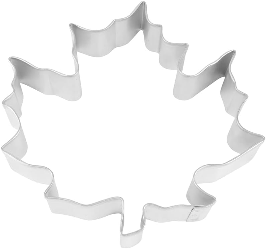 R&M International 1936 Maple Leaf Cookie Cutters, Assorted Sizes, 5-Piece Set