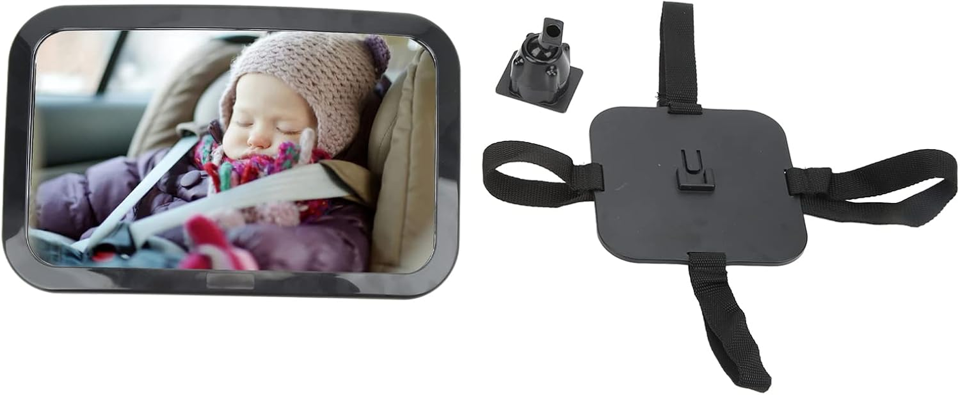 Car Mirror for Rear Facing Infant, Ing Mirror, 360&deg; Shatterproof Back with Wide View Angle, Fi Cars Trucks Suvs