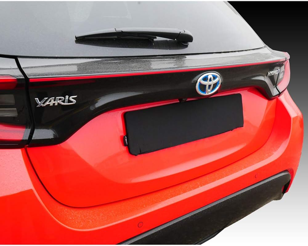 Simoni Racing LPC Universal Front And/Or Rear License Plate Cover in Black Stretch Fabric image number 1