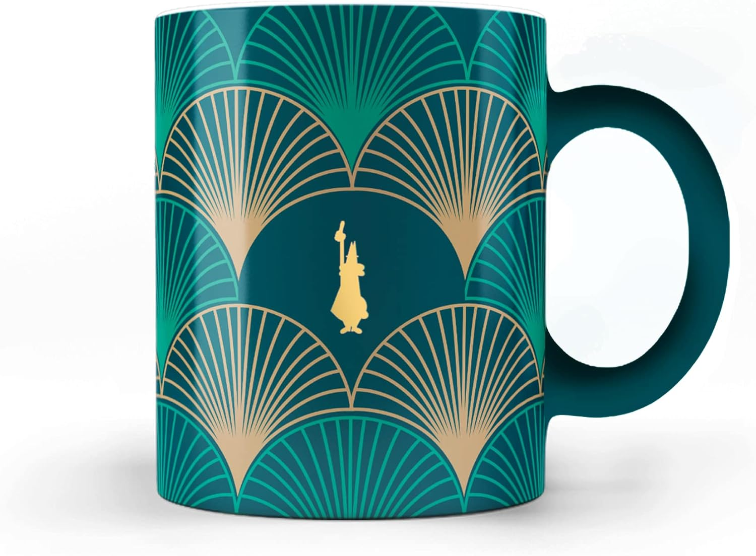 Bialetti - 4 Pieces Set of 8-Faced Espresso Coffee Cups with Gentleman with Moustaches Logo, Porcelain, White image number 3