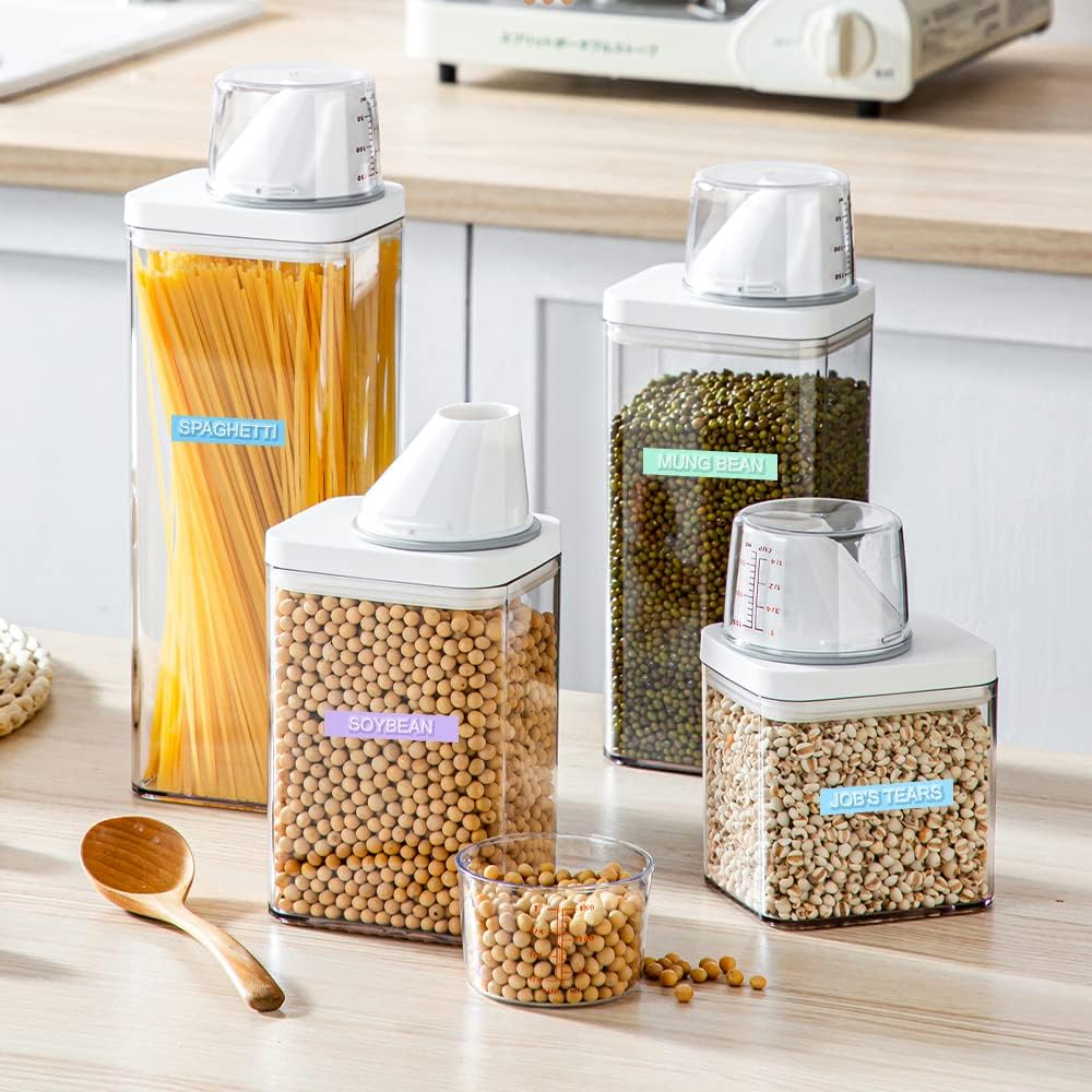 Pristar Plastic 3D Embossing Label Tape Self-Adhesive Compatible for Dymo Label Makers Organizer Xpress Pro, Office Mate II, 3/8 in X 9.8 Ft, Macaroon Color Yellow/Blue/Green/Pink/Purple, 10-Pack image number 5