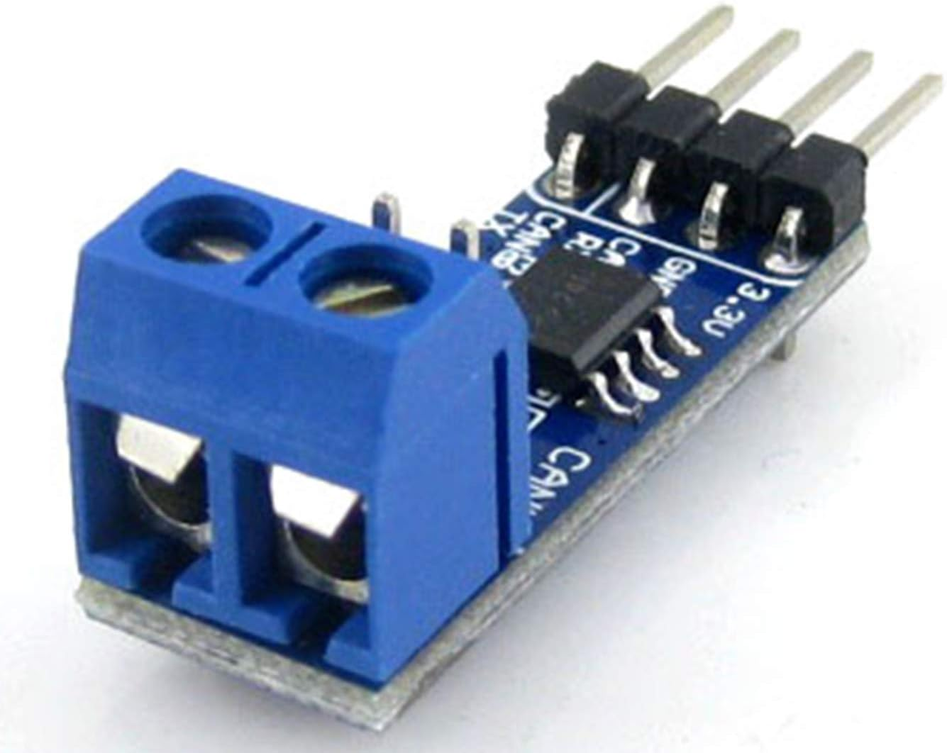 Waveshare SN65HVD230 CAN Board Connecting Mcus to CAN Network Features ESD Protection Communication Evaluation Development Board 3.3V [1 PC] image number 3