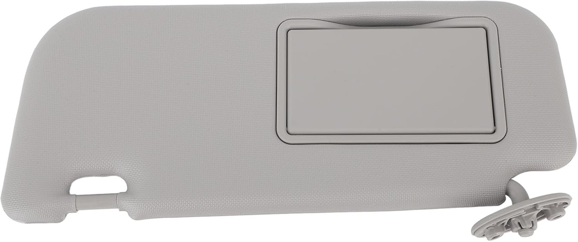 Sun Visor, Grey Left Driver Side Sun Visor with Sunroof Makeup Mirror 2006 to 2013, Multifunctional Sun Shielding Visor Mirror Replacement for Toyota 2014 to 2016 image number 2