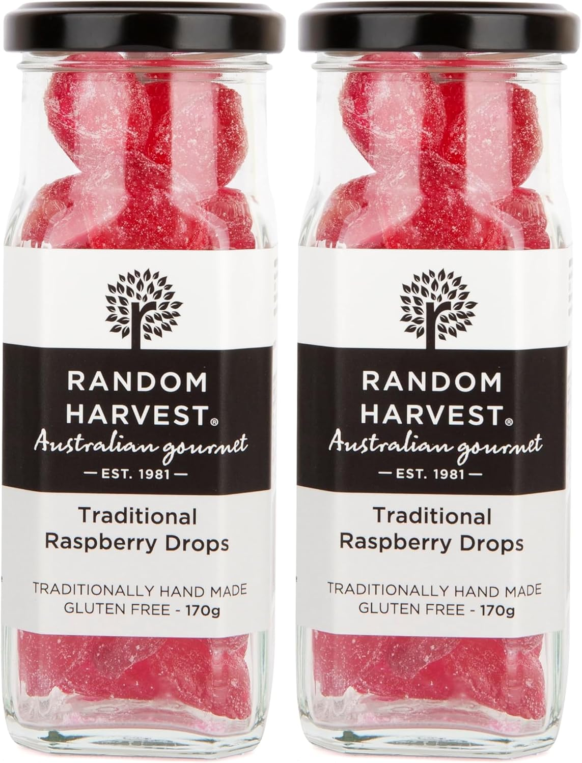 Random Harvest - Traditional Raspberry Drops 170G