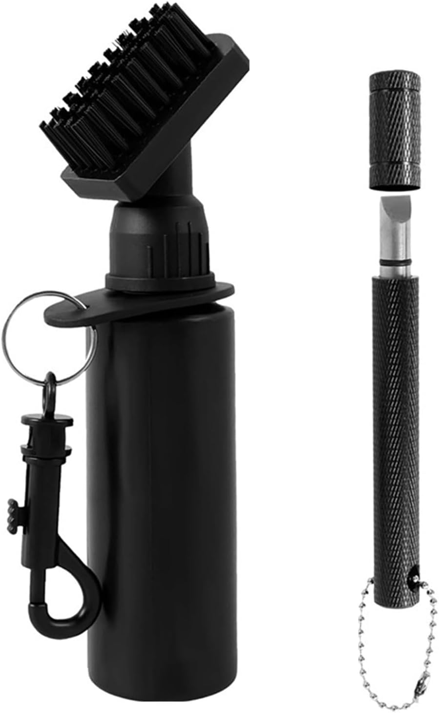 Coehaopike Golf Club Cleaner Brush Set, Golf Water Brush with Club Groove Sharpener Tool, Leakproof Golf Club Water Brush Essential Golf Accessories for Men Women Golf Gifts