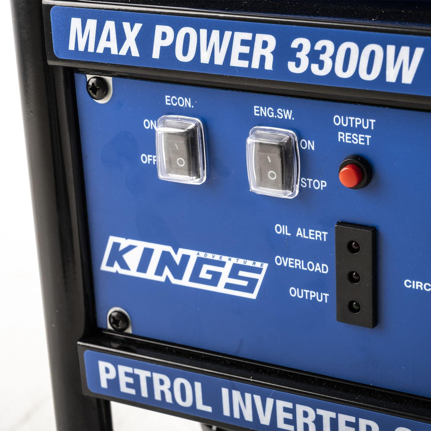 Kings 3.0Kva Open Generator 3300W Max Inverter Portable Pure Sine Wave image number 6