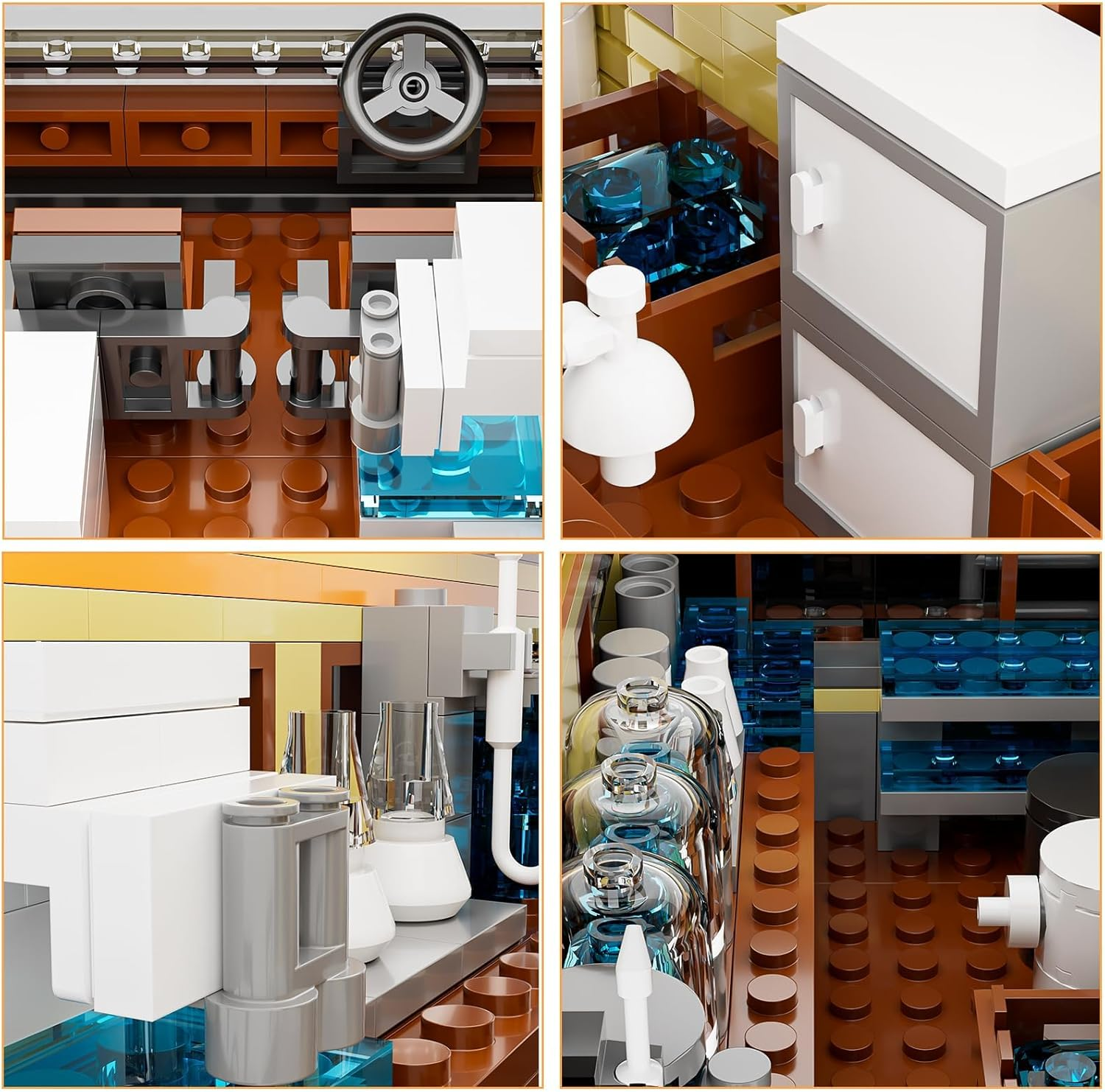 RV Model Car Building Set, Upgraded Classic Scene, Compatible with  Breaking Bad, the for Adults and Avid Fans image number 1