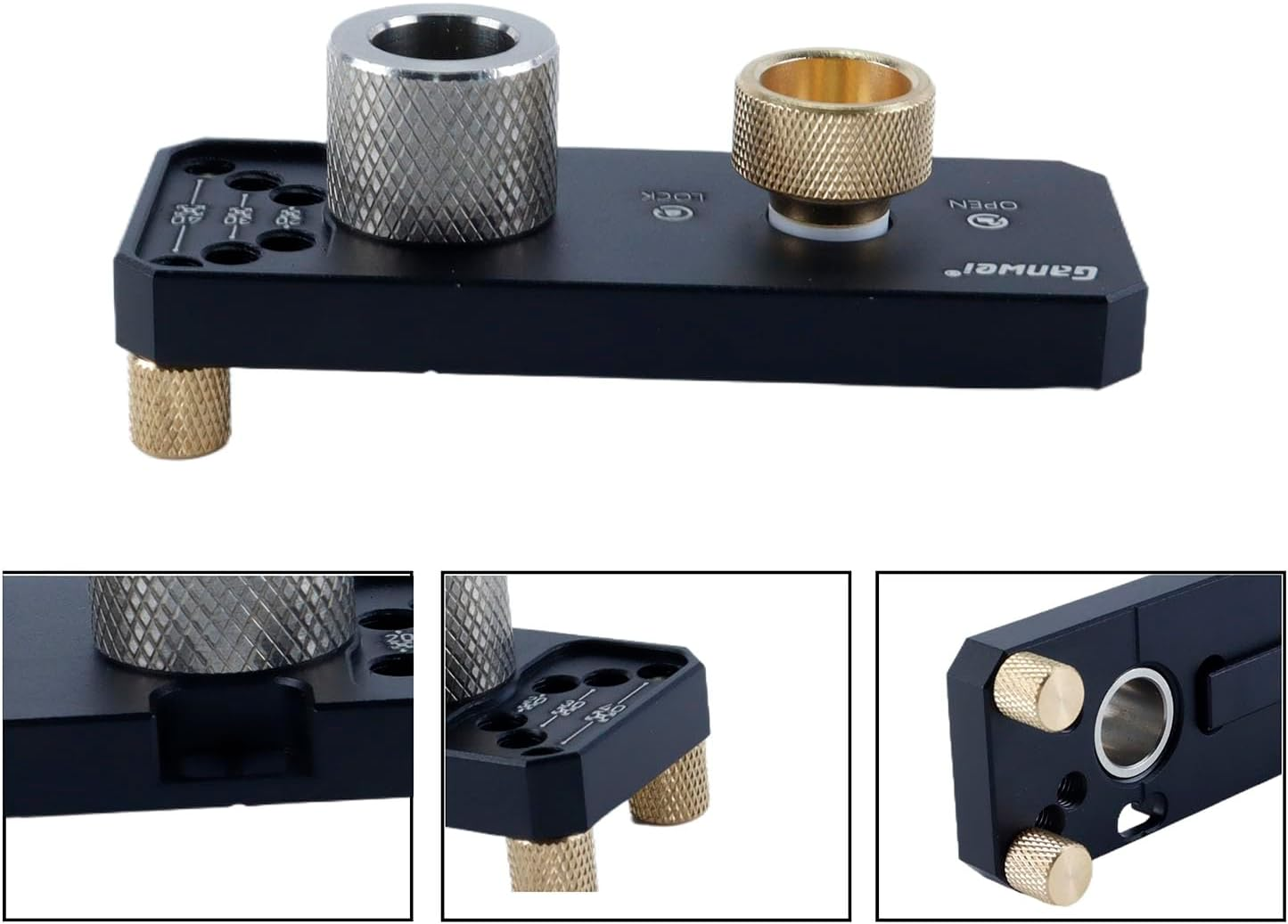 Orivin Aluminum Profile Drill Guide Access Hole Drill Jig for 20 30 40 Series Standard Aluminum Extrusion Profile image number 5