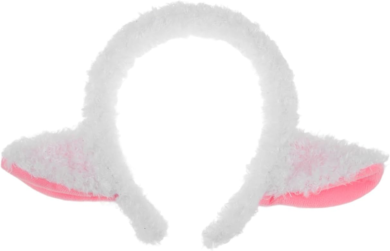 BESTOYARD Cute Lamb Ear Headband Plush Goat Ear Accessories for Lightweight and Comfortable Sheep Hairband for Dress up Cosplay Parties and Special Occasions image number 3