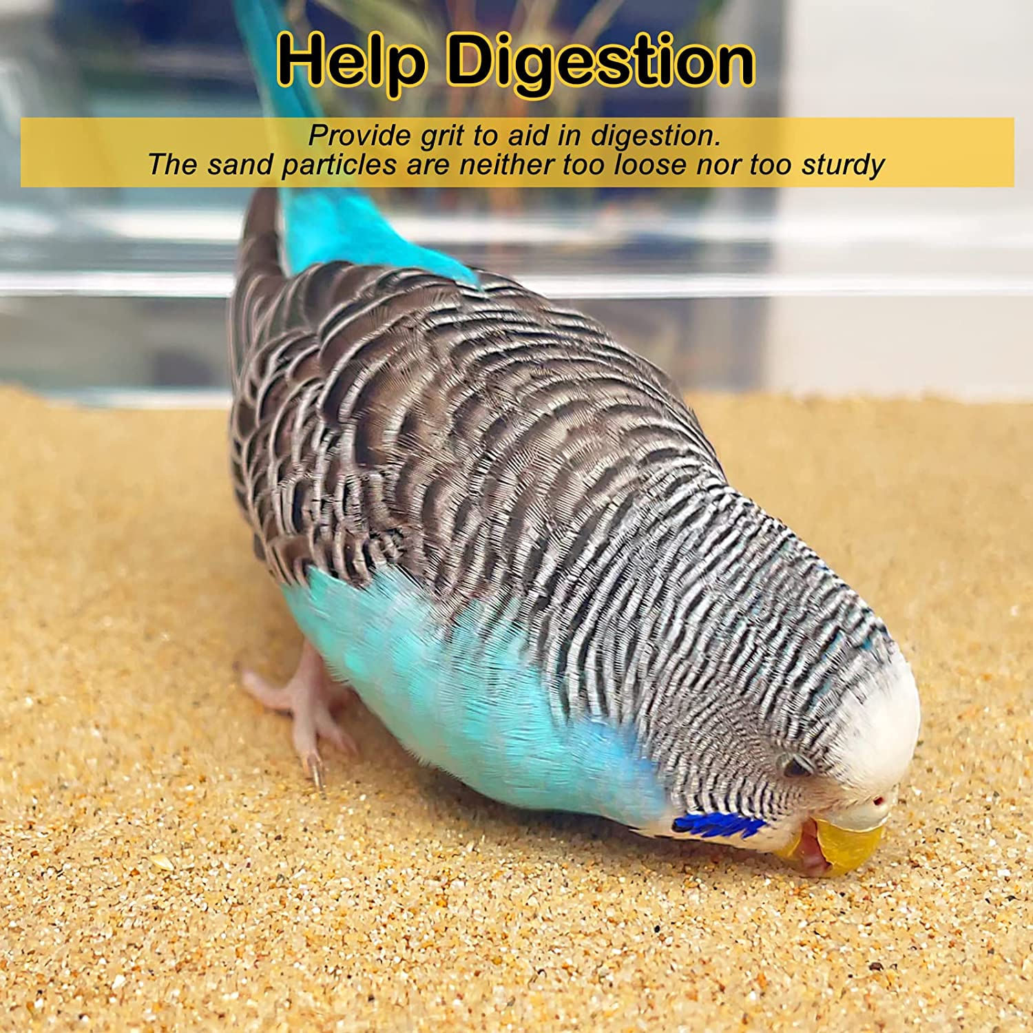 S&X Bird Cage Liner 30-Pack 15&rdquo; X 11&rdquo; Gravel Paper for Bird Cage | Sand Sheets for Easier Cleaning and Bird Health image number 1