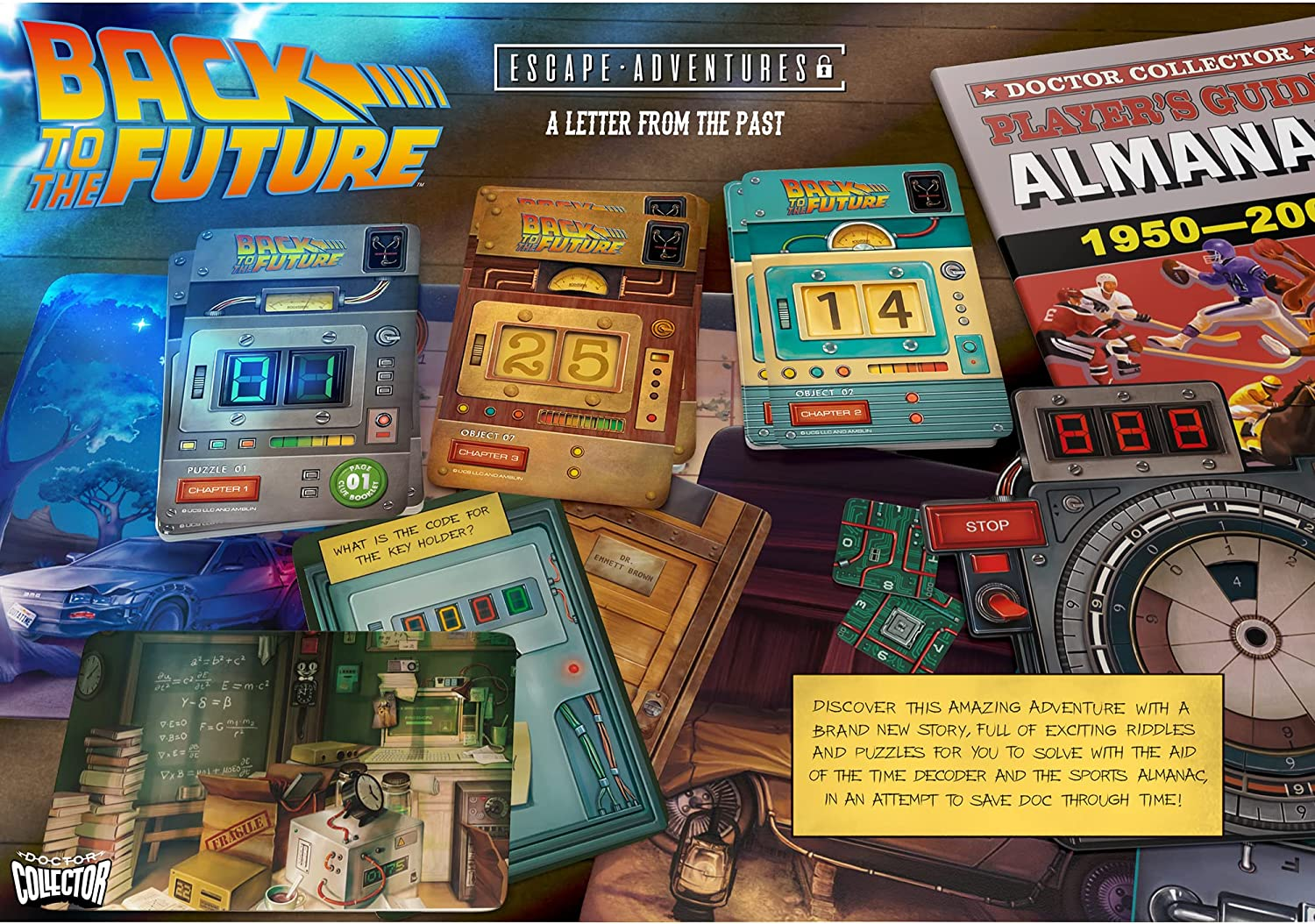 Doctor Collector Back to the Future a Letter from the past Escape Adventures