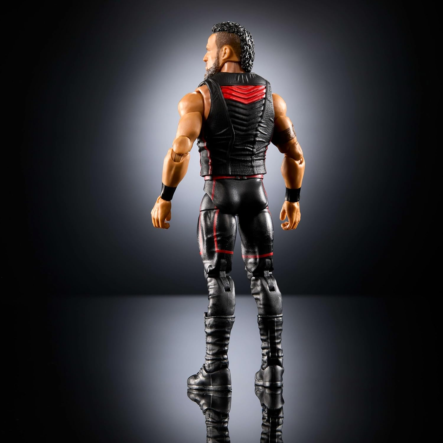 Mattel WWE Elite Action Figure & Accessories, Series #118, 6-Inch Collectible Tama Tonga with 25 Articulation Points & Swappable Hands image number 5