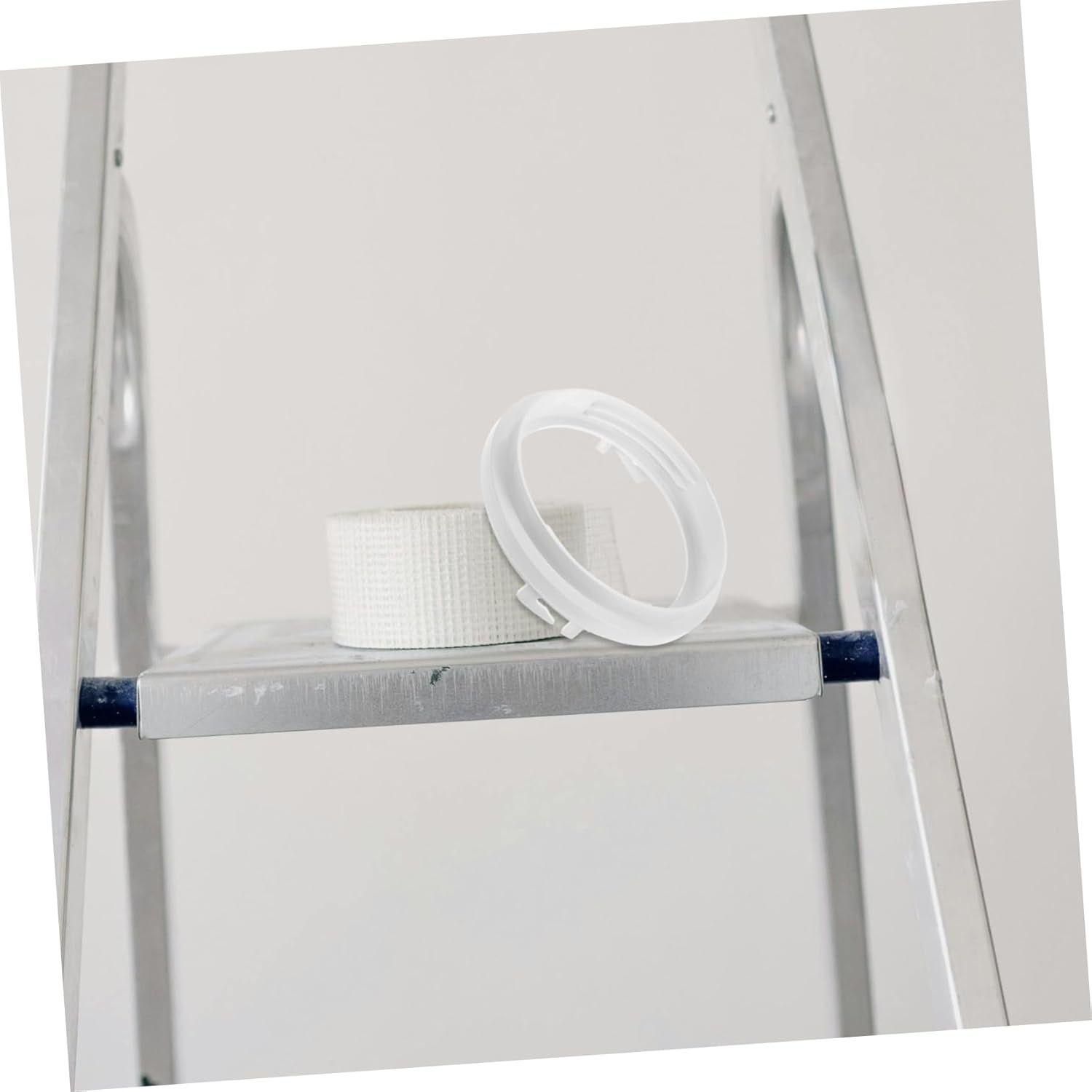 OSALADI Air Conditioner Exhaust Hose Connector Tube Adapter Coupler PVC White Portable AC Hose Connector image number 2