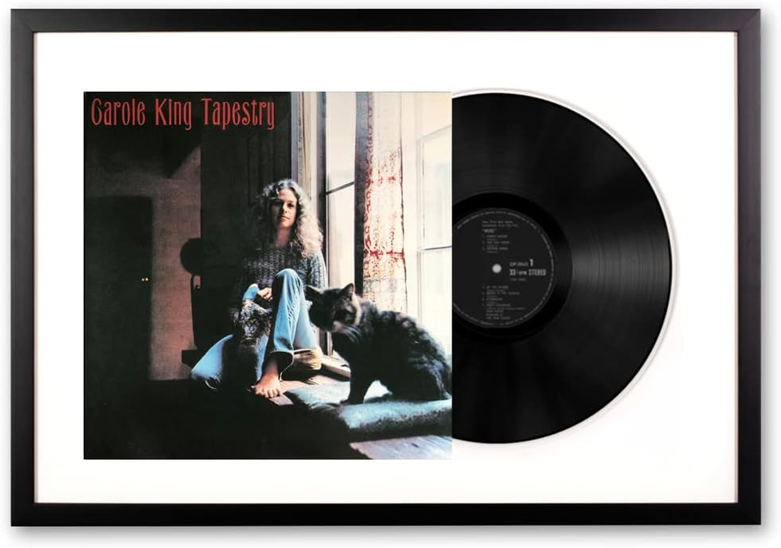 Vinyl Art Carole King Tapestry Memorabilia Framed image number 5
