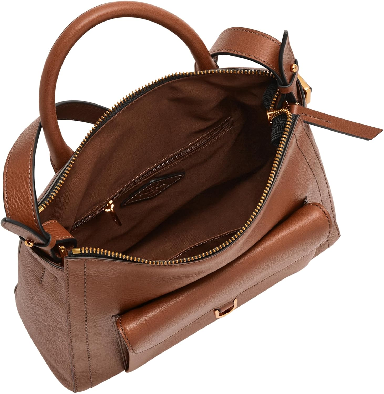 Fossil Women'S Parker Leather Small Backpack, ZB1797200, Brown, One Size image number 4