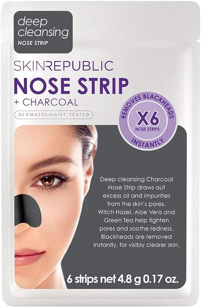 Skin Republic Charcoal Nose Strip (6 Nose Strips) image number 3