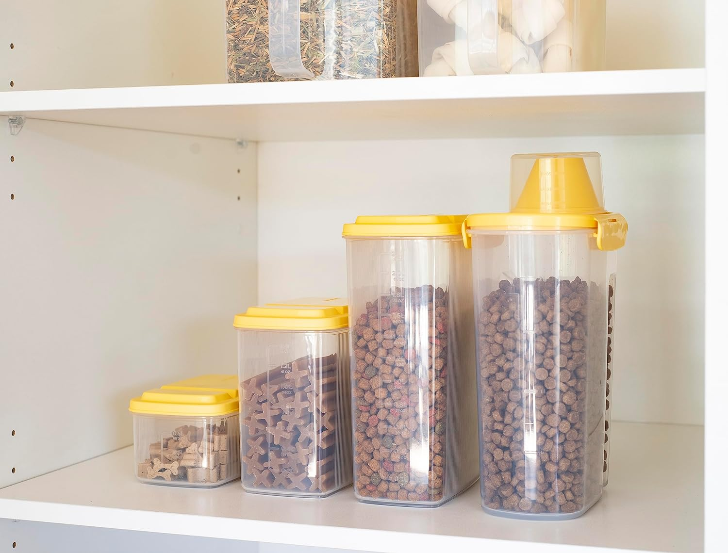 Locknlock Flip Top Pet Food Storage Container, 1.6 Litre Capacity image number 3