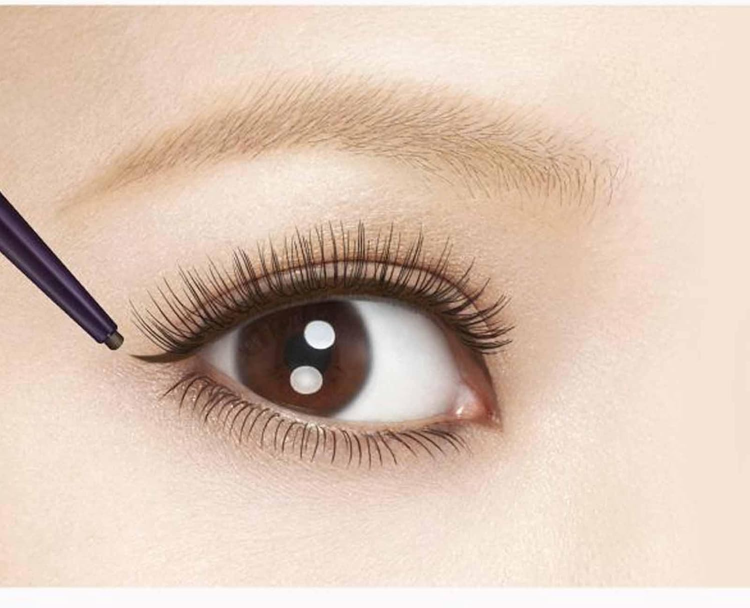 Heroine Makeup SP Long Stay Sharp Gel Liner 02 Dark Brown 0.07G image number 4