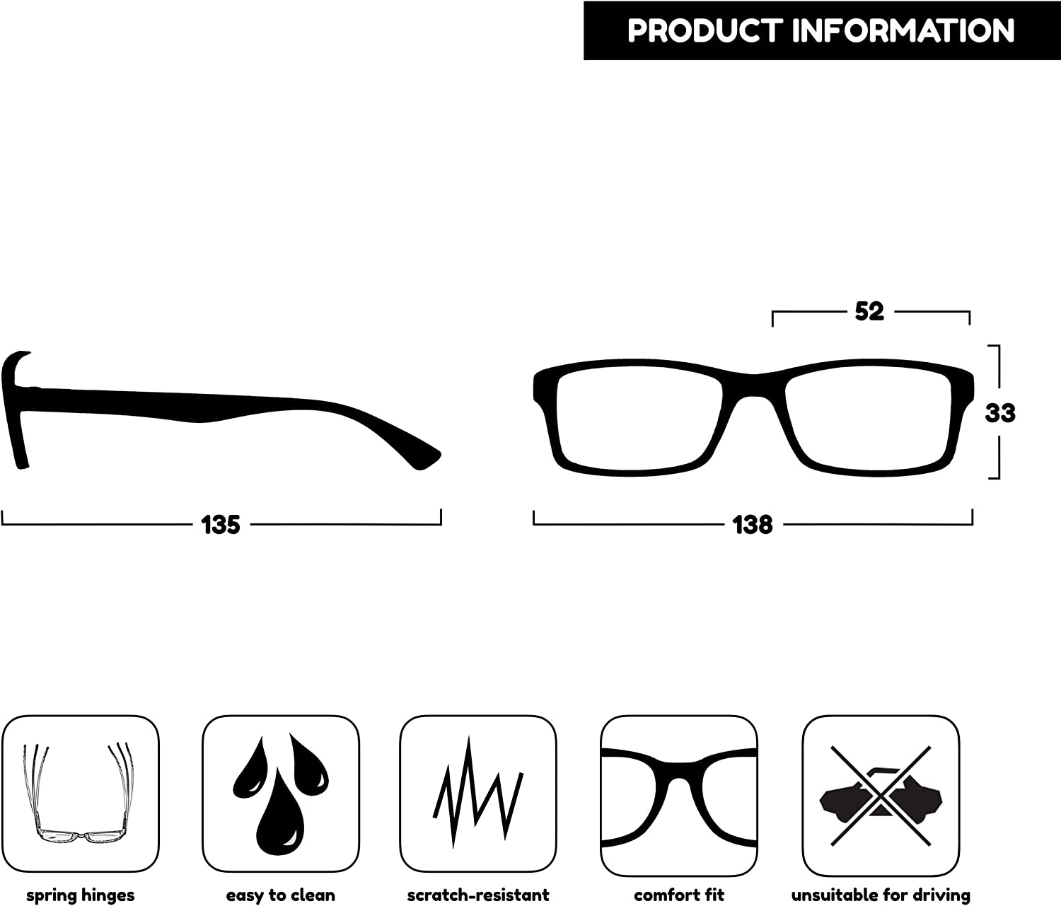 The Reading Glasses Company Purple Readers Value 4 Pack Designer Style Mens Womens RRRR92-5 +1.50 image number 3