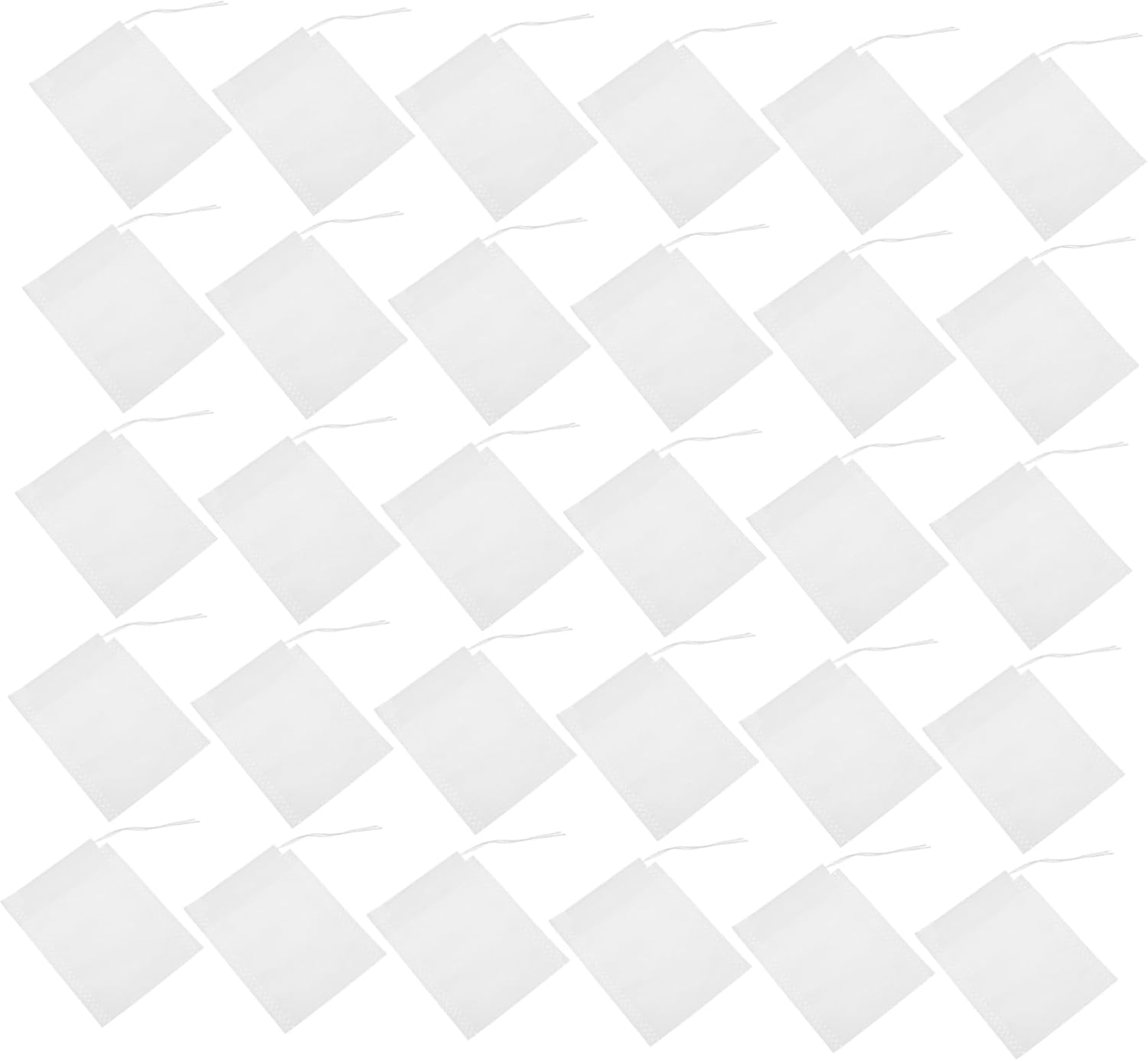 VINTORKY 100Pcs Detox Tea Bags Reusable Tea Sachets for Filtering Infusers Sealable Material image number 5