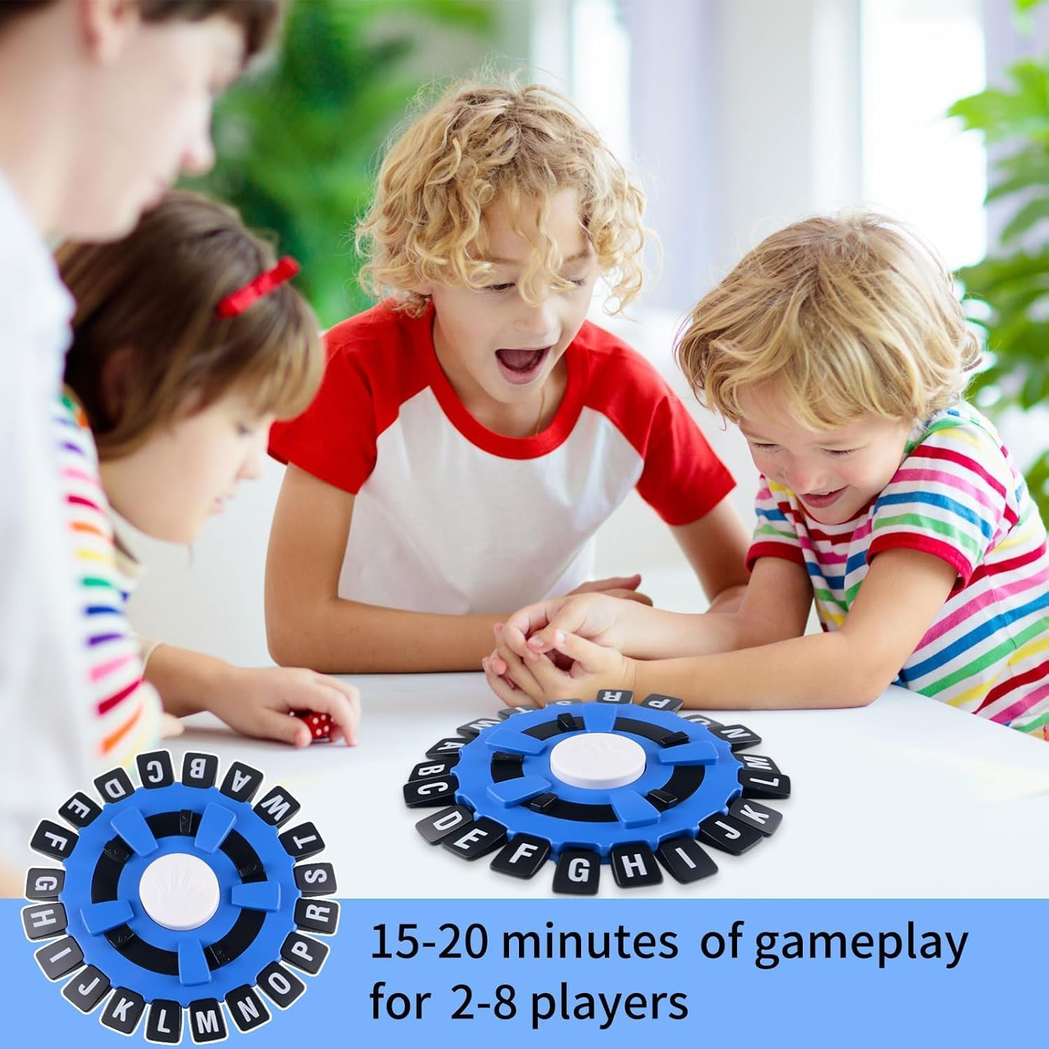 Orvian Board Games, Tapple Word Game, Family Word Puzzle Game, Educational Puzzle Game, Interactive Board Game, Perfect Plaything for Family and Friends image number 2